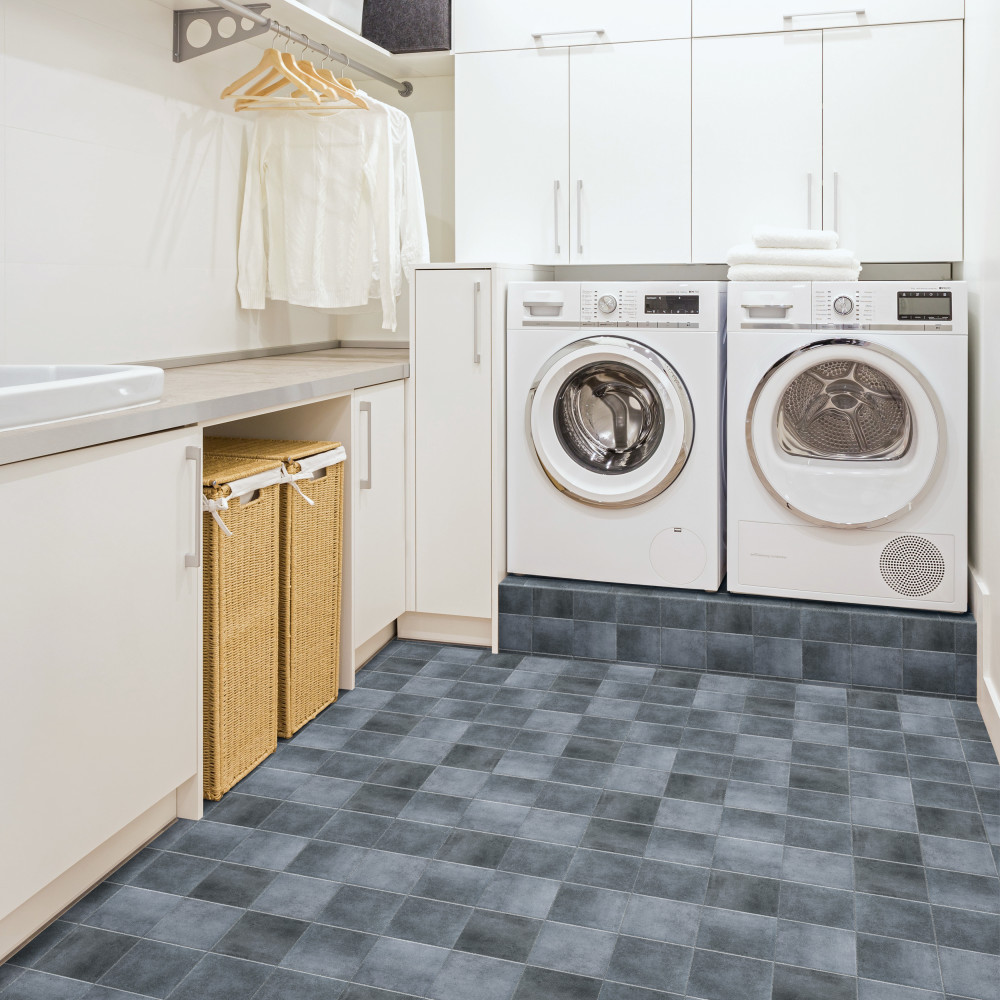 Sample – Matter Blue Porcelain Floor and Wall Tile