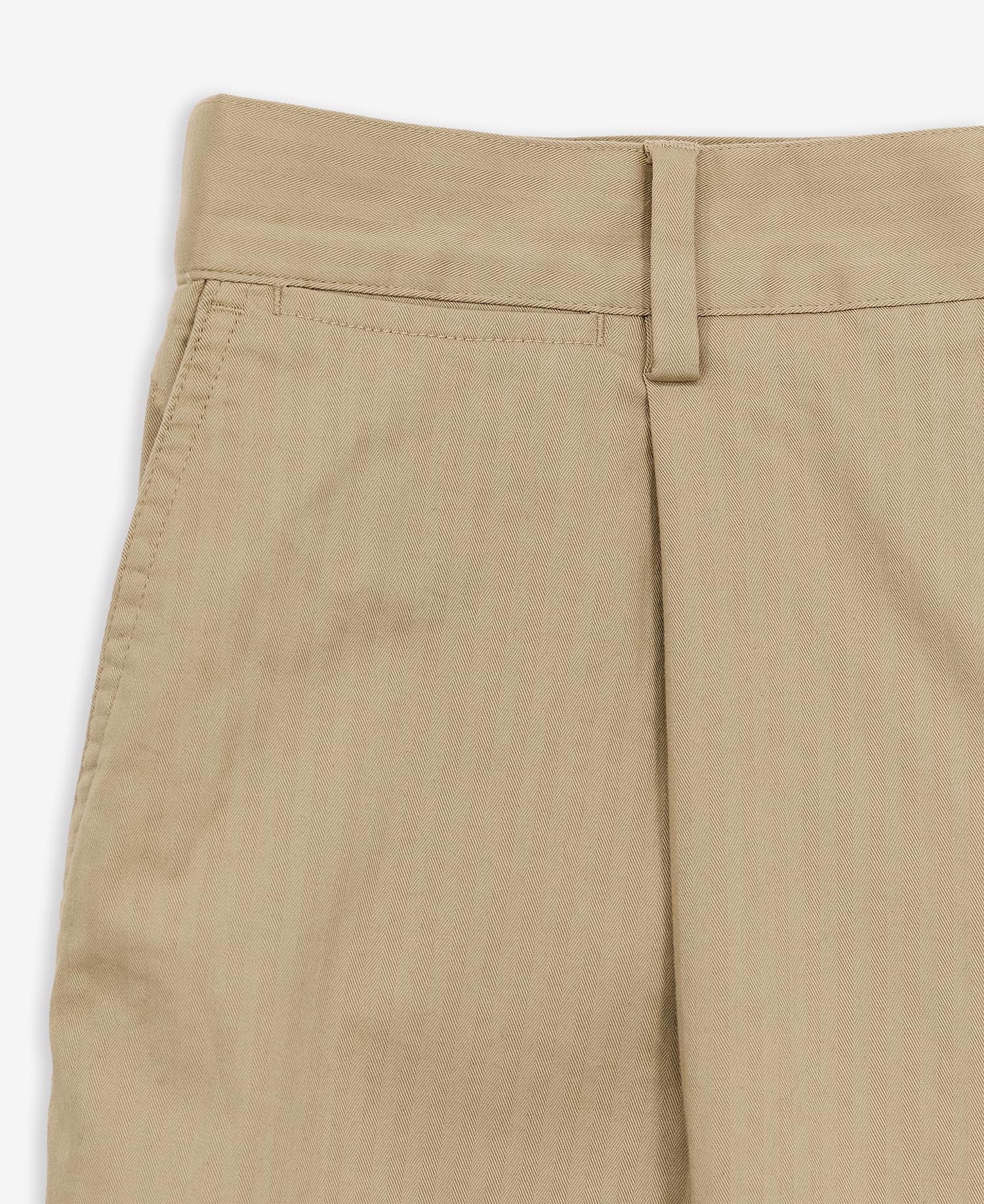 Herringbone Cotton Trousers image number 6