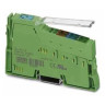 Inline Terminal 500Kbps 24V dc DIN Rail Mount 2-Channels 35mA 4-Wires 2-Inputs Green 119.8 H x 12.2 W x 71.5 mm D