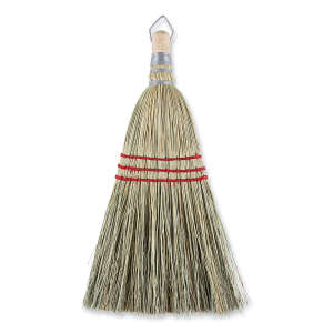 Boardwalk, 9in, Whisk Broom, Corn Bristles, Yellow