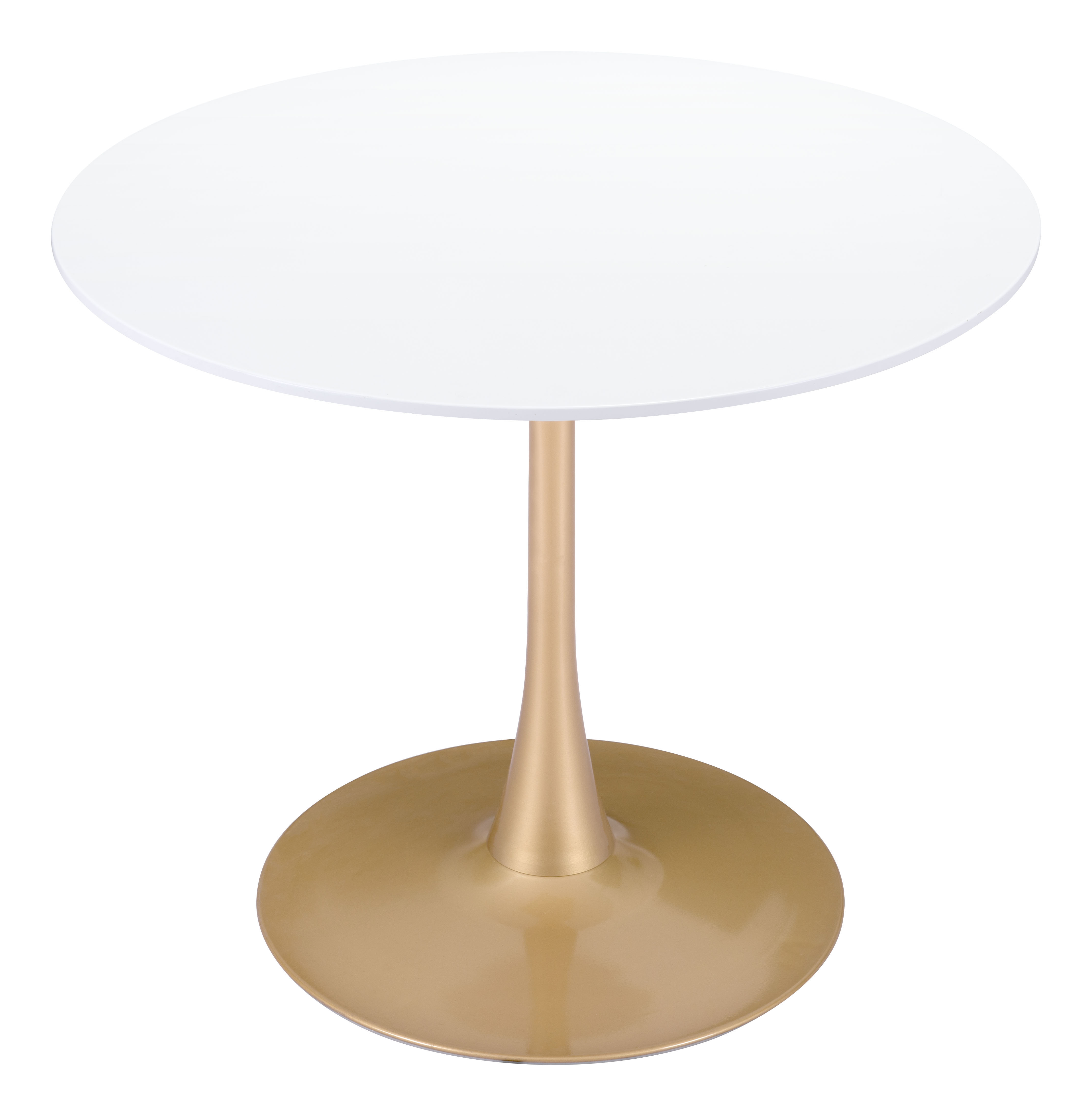 Opus Dining Table White & Gold product image