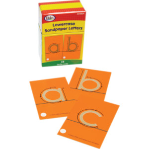 Tactile Sandpaper Lowercase Letters