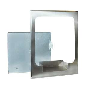 Tork, H1 Recessed Trim Ring Kit for Tork Matic® Paper Hand Towel Roll Dispenser, Stainless Steel