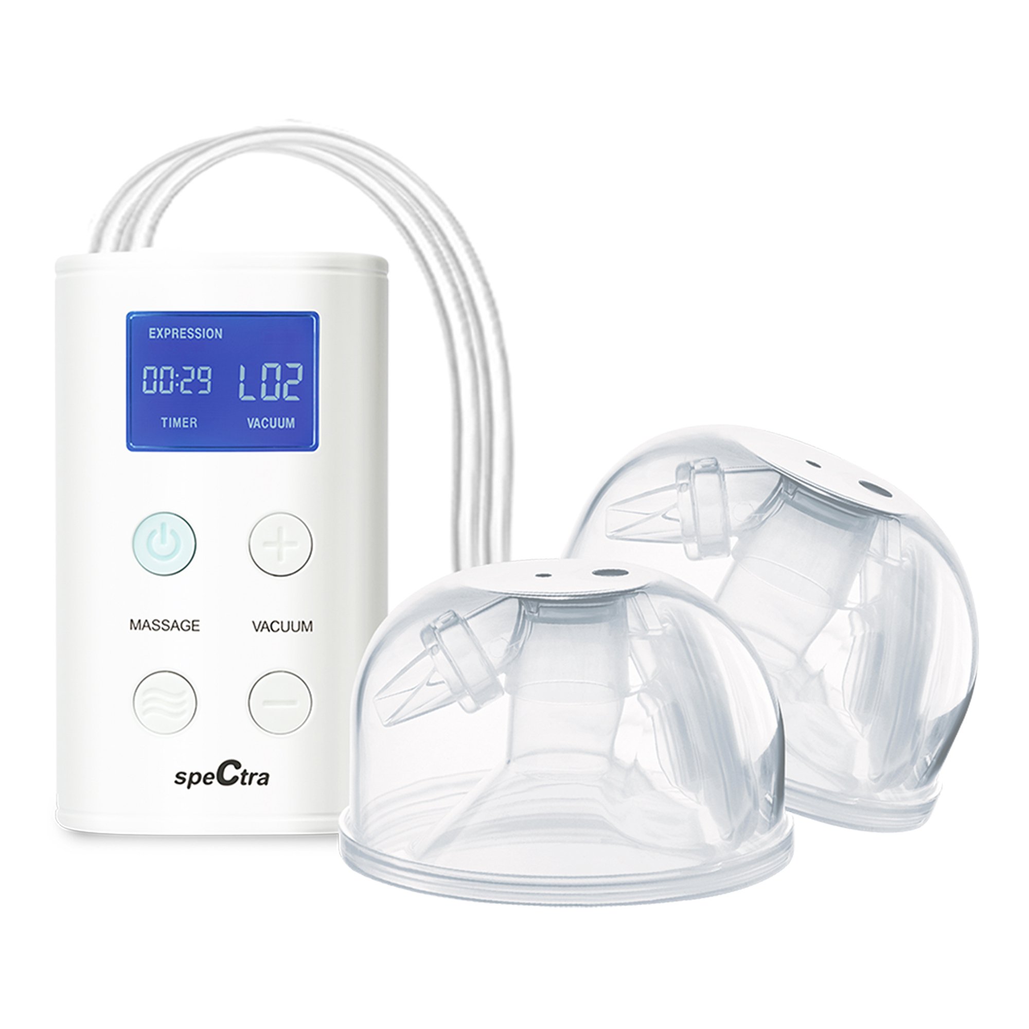 Spectra® 9 Plus Double Breast Pump w/ Wearable 24mm CaraCup Collection Inserts