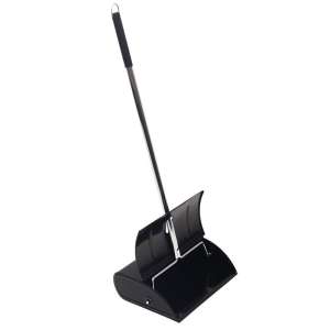 Impact, Lobby, Black, 12", Dust Pan with Long Handle