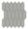 Studio Concrete 2×5 Picket Mosaic Matte