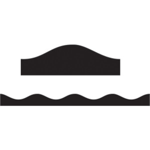 Magnetic Border, Black, 12'