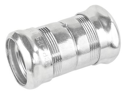 1-1/4 in. EMT Compression Slip Coupling, Steel