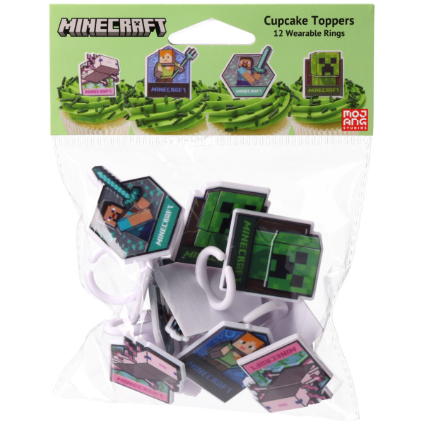 MINECRAFT Lush Finds Retail Cupcake Rings