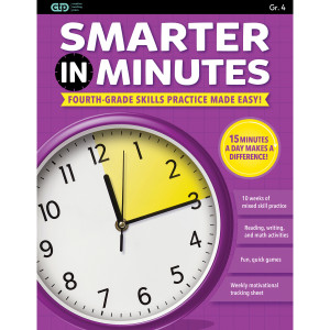 Fourth Grade Smarter in Minutes Skills Practice Workbook