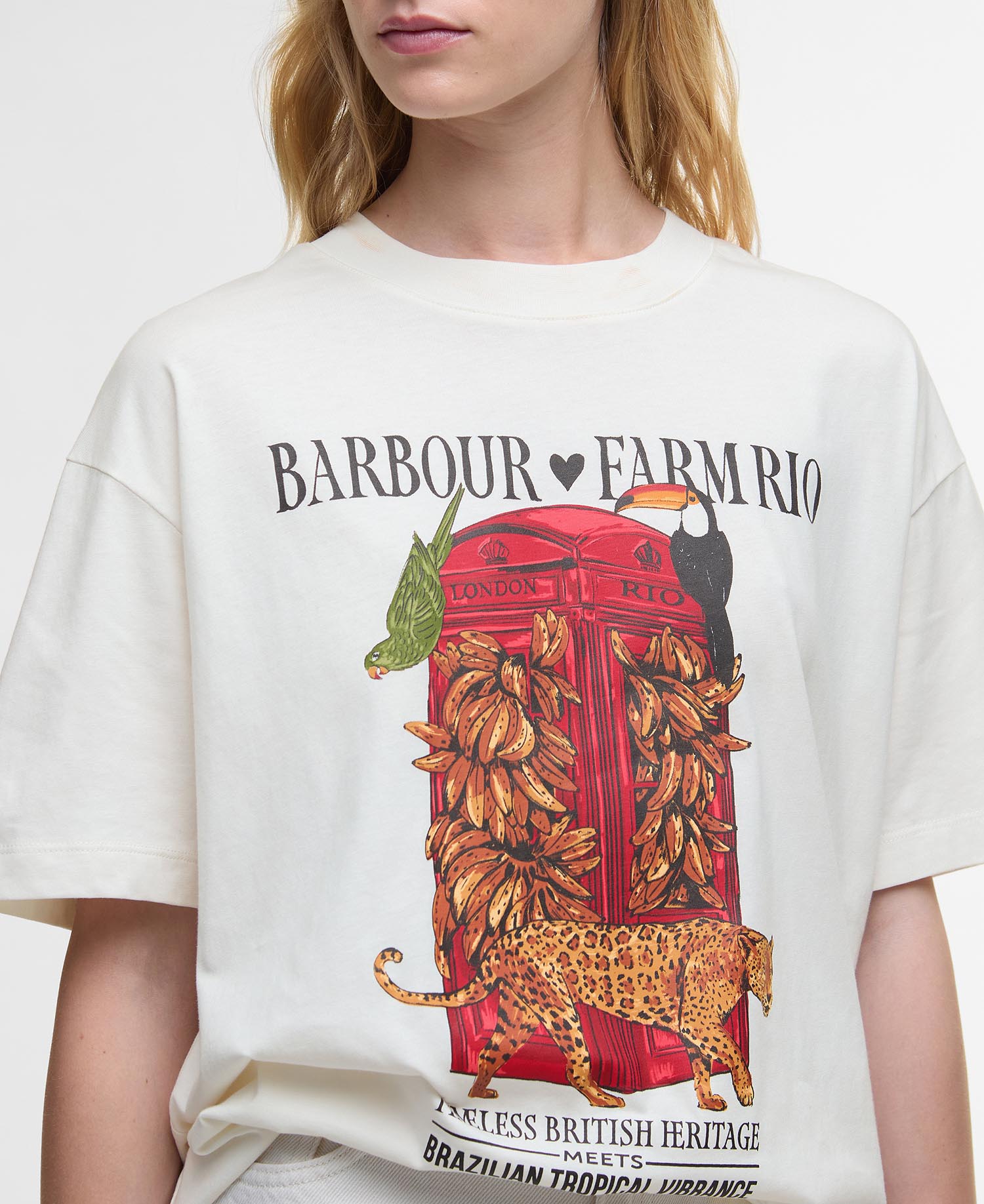 Barbour FARM Rio Maria Clara Graphic T-Shirt image number 3