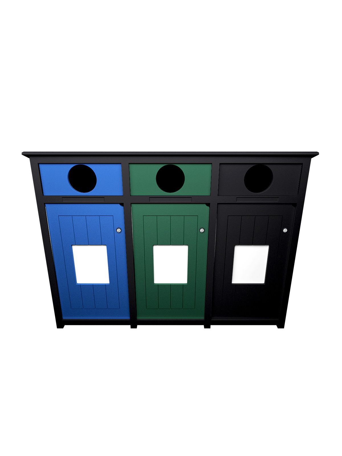 AURA – Triple – Unit – Circle – Black-Blue-Green-Black