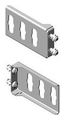 PDU Bracket Assembly Standard 0.7 ft.  (17 mm) W x 3.9 ft.  ft.  (100 mm) D x 2.4 in. (60 mm) Black