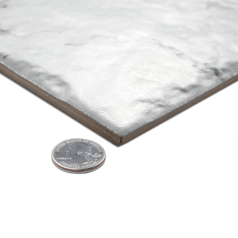 Timeless Calacatta Natural Modular 39-3/8 in. x 39-3/8 in. Porcelain Floor and Wall Tile