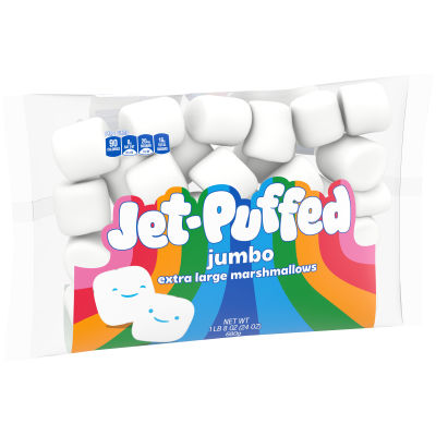 Jet-Puffed Jumbo Extra Large Marshmallows, 1.5 lb Bag