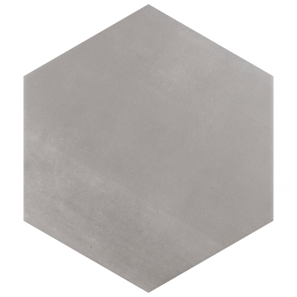 Horizon Hex Gris 7-3/4 in. x 9 in. Porcelain Floor and Wall Tile