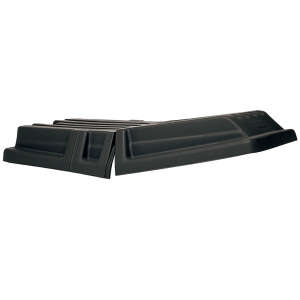 Rubbermaid Commercial, Rotomolded Lid For 1/2 Cubic Yard Tilt Trucks, Black