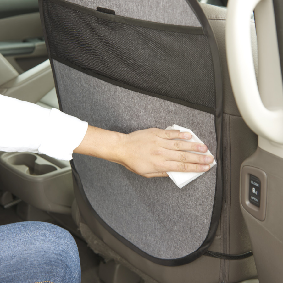 Car Seat Kick Mat With Storage Pocket - Feature 4
