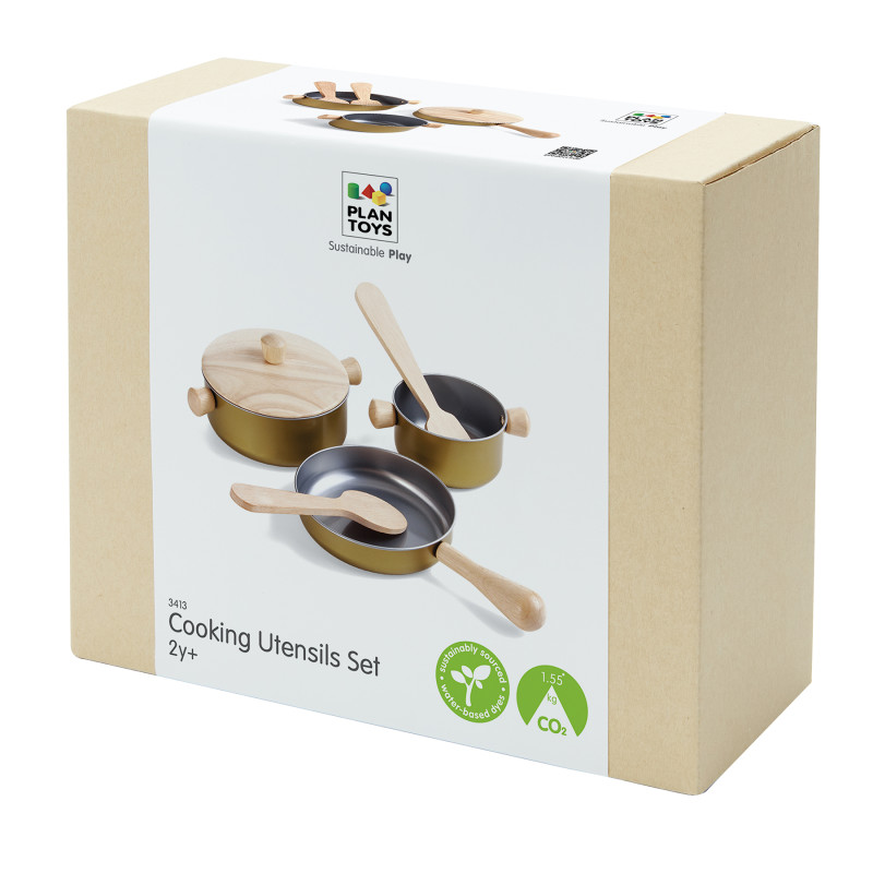 Pretend Play Cooking Utensils Set