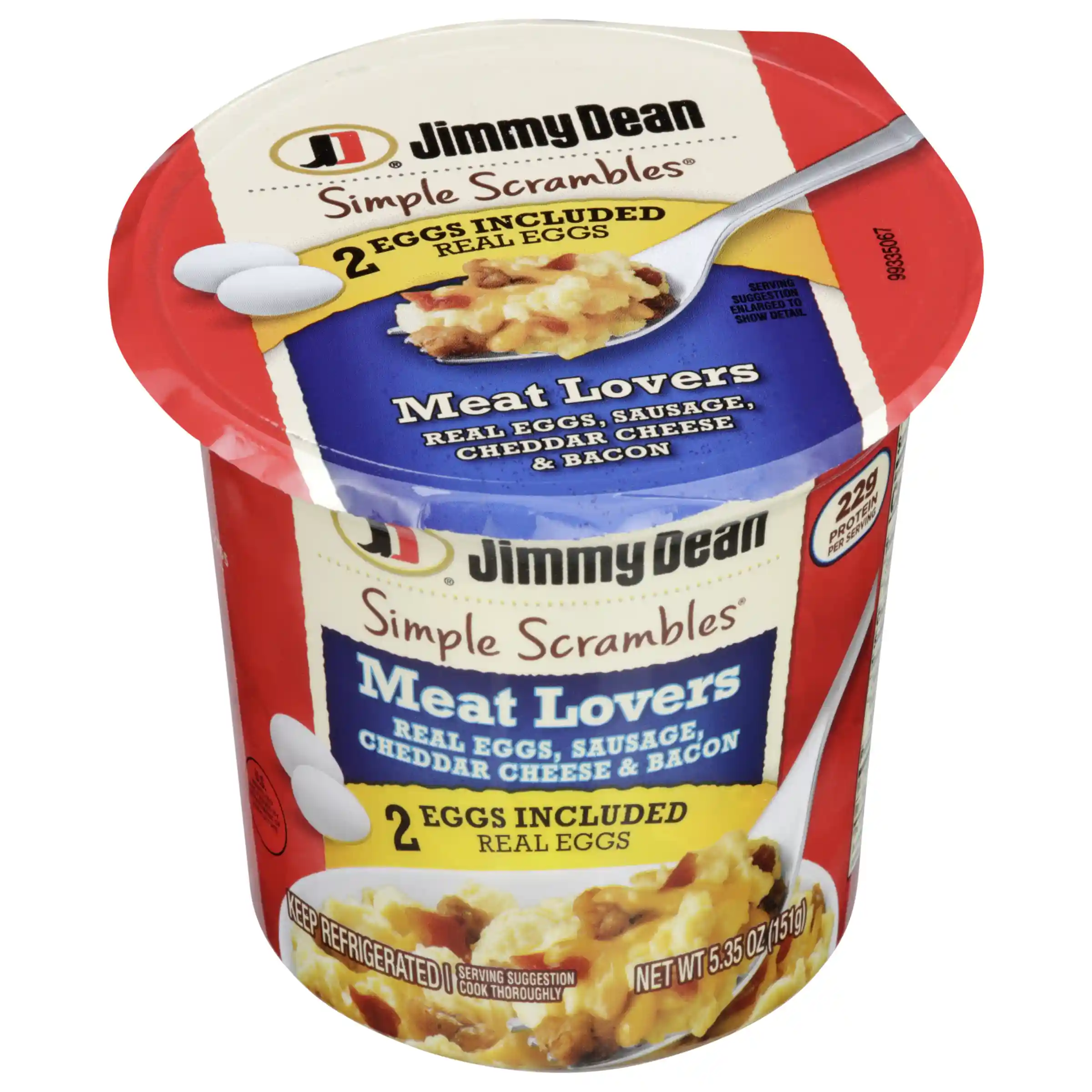 Jimmy Dean Simple Scrambles Meat Lovers, 5.35 oz. _image_2