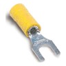 Sta-Kon® RC Series Vinyl-Insulated Fork Terminals, 12-10 AWG, #10