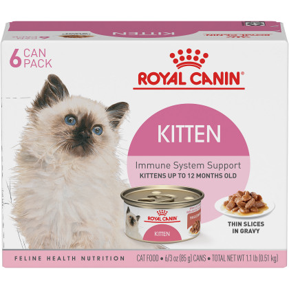 Kitten Thin Slices in Gravy Canned Cat Food