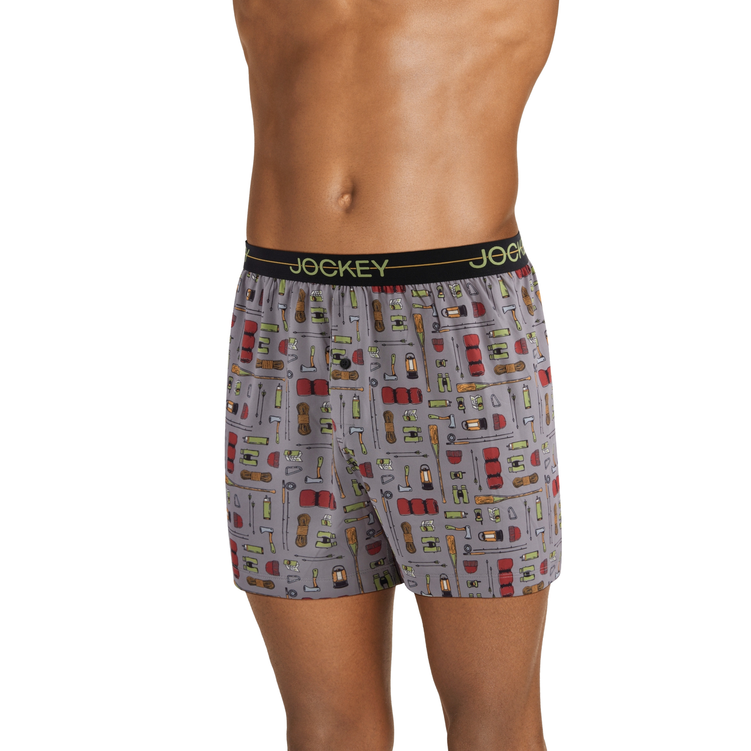 Jockey Men's Active Microfiber 4.5" Boxer - Picture 27 of 49