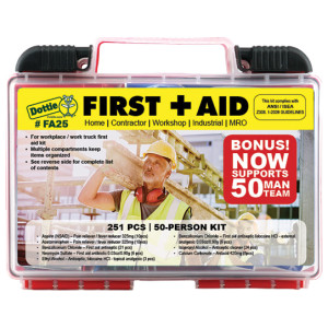 L.H. Dottie First Aid Kit, 170 Pieces