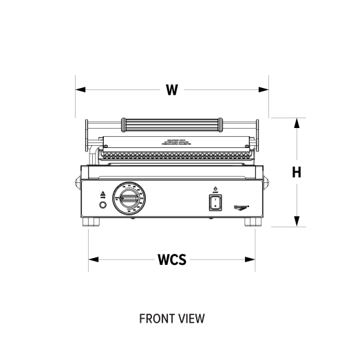 Engineering front view