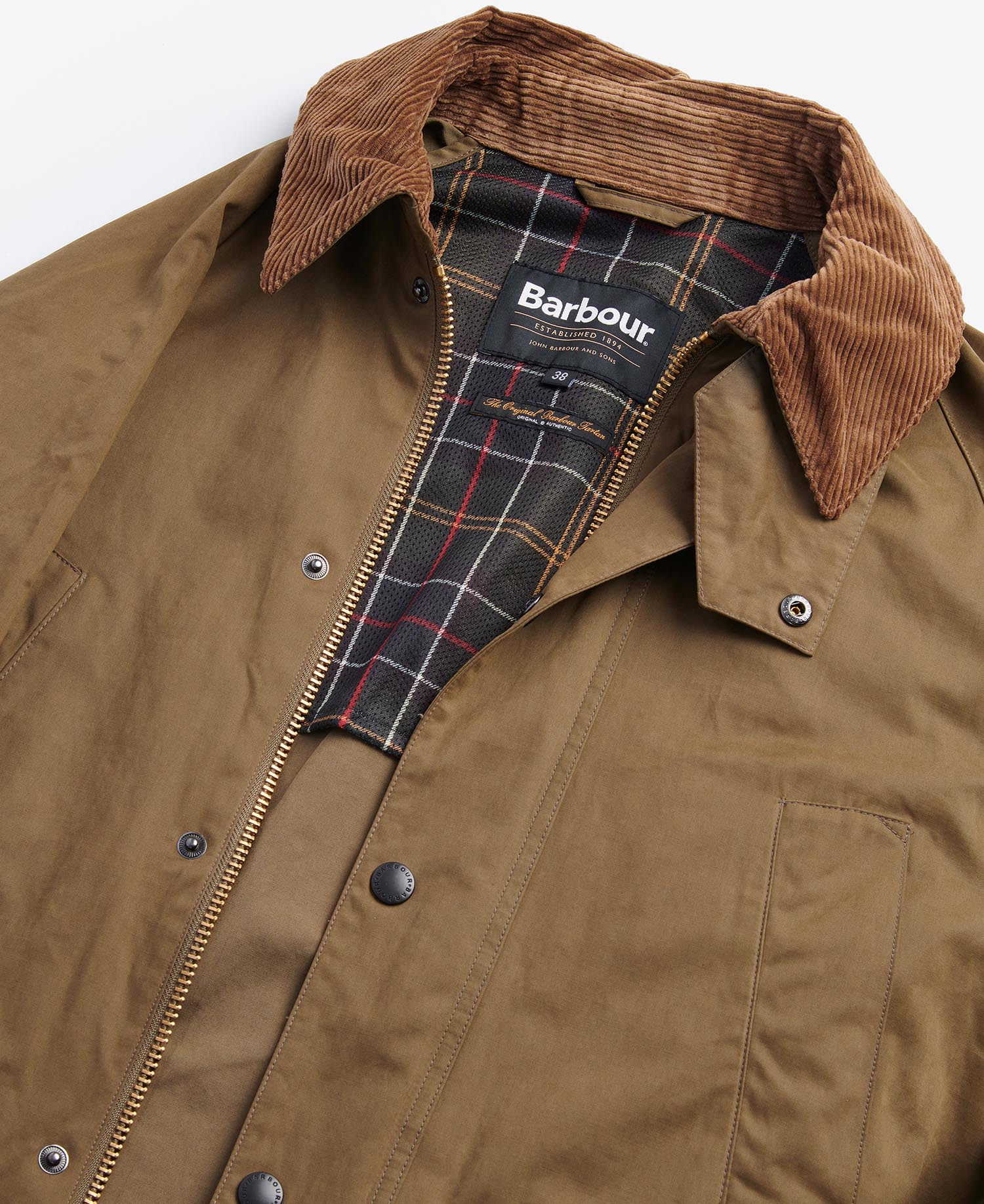 Peached Oversized Bedale Casual Jacket image number 7