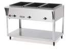 120-volt 1440-watt three-well Servewell® SL streamlined stainless steel hot-food table