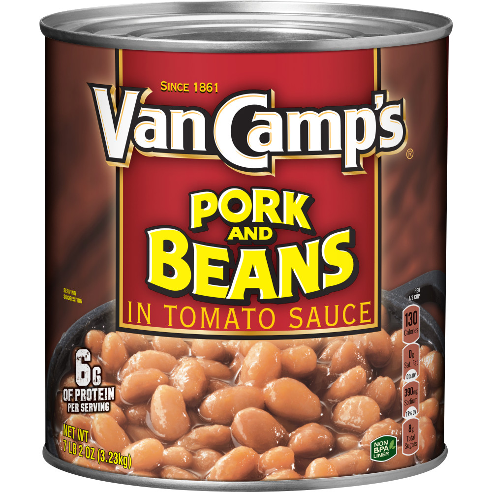VAN CAMP'S PORK AND BEANS 114 OZ Conagra Foodservice
