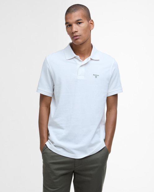 Lightweight Sports Short-Sleeved Polo Shirt Whisper White