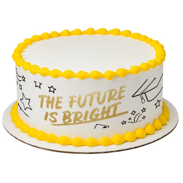 Bright Inspiration PhotoCake® Edible Image® Strips
