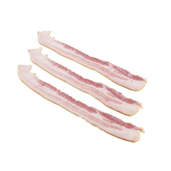 GRIDDLEMASTER(r) Bacon, Applewood, 13/17 slice, 15 lb GCF . C1C0 - Front Center Out of Package (Hi Res)