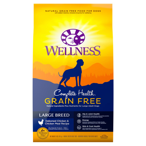 Wellness Complete Health Grain Free Large Breed Chicken