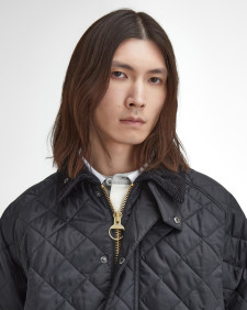 Oversized Transport Quilted Jacket Classic Black