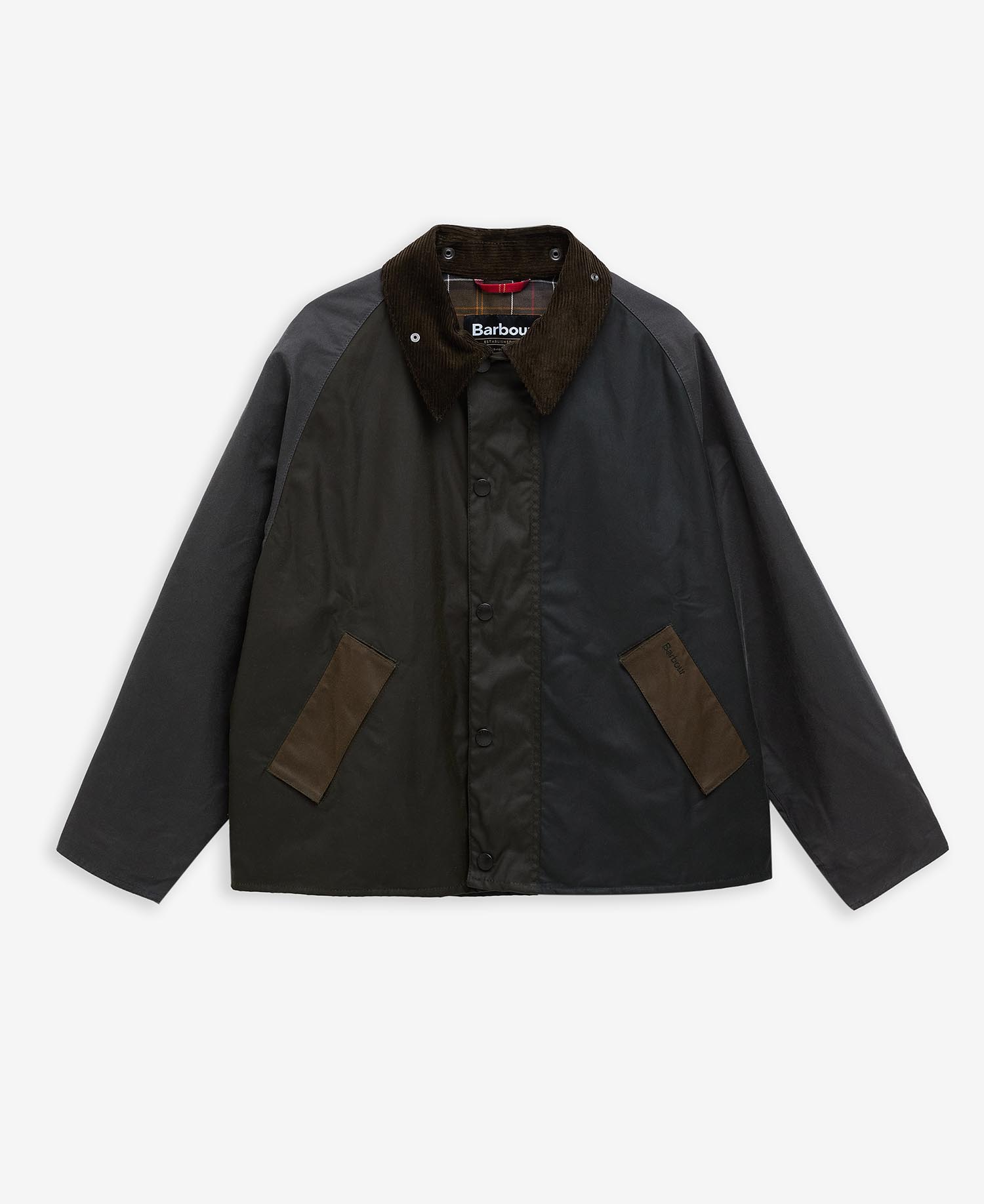 Patchwork Transport Waxed Jacket image number 6