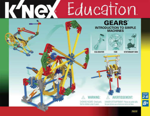 K'Nex Intro to Simple Machines: Gears Set (198 Pieces)