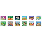Newmark Learning Decodable Readers Grade K Consonants and Short Vowels (a, i, o), 19 Books NL-6831