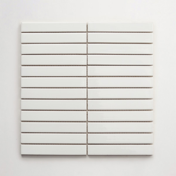 Modern Farmhouse Brick | Brindille | White | Gloss