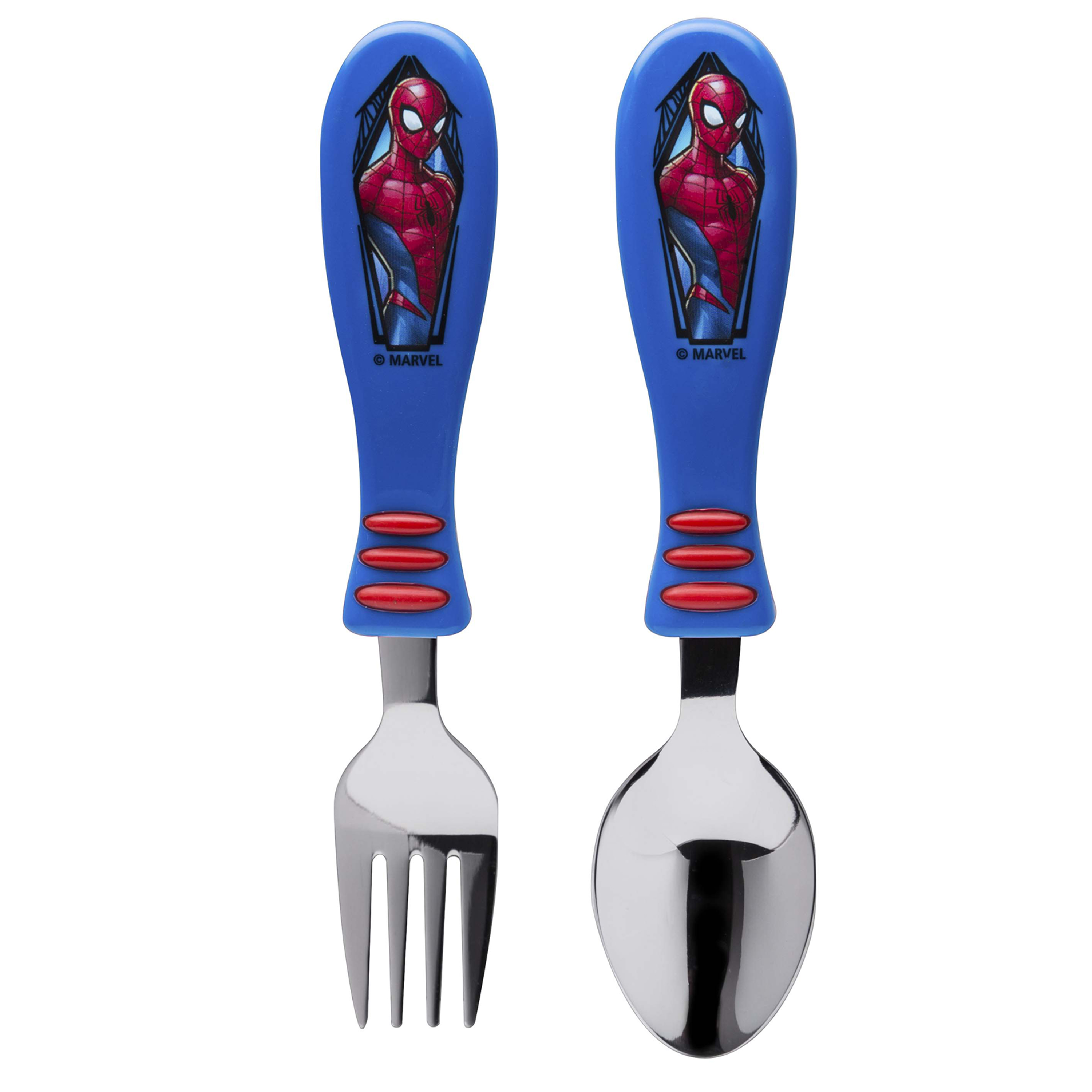 Marvel Comics Kids Dinnerware Set, Spider-Man, 3-piece set slideshow image 2 Marvel Comics Kids Dinnerware Set, Spider-Man, 3-piece set slideshow image 2