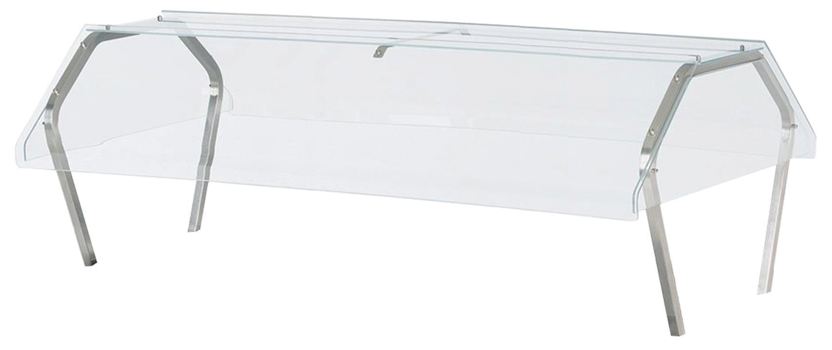 76-inch buffet-style breath guard for Servewell® table