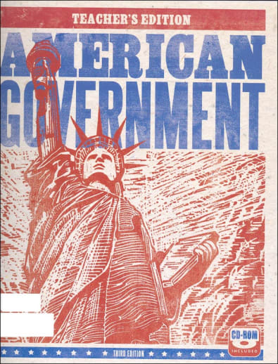 BJU Press American Government Teacher Book & CD 3rd Edition
