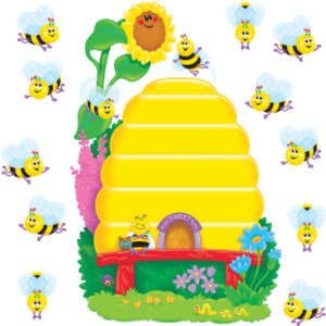 Busy Bees Job Chart Plus Bulletin Board Set