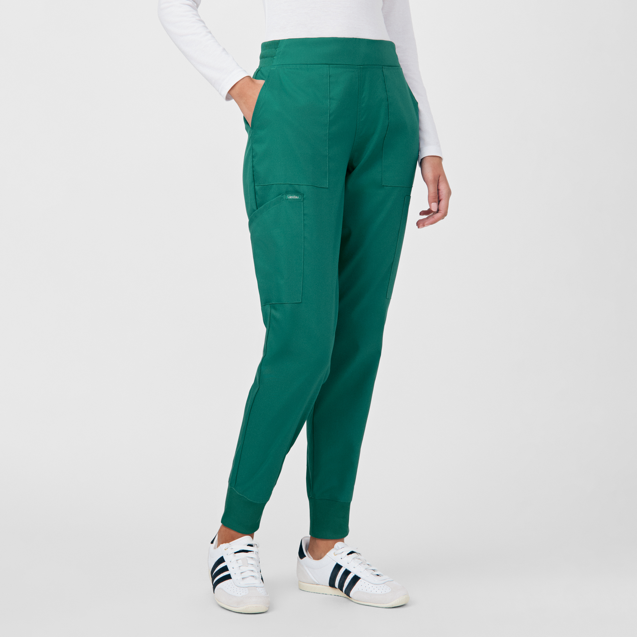 Landau ProFlex Women&#8216;s Jogger Scrub Pants-Landau