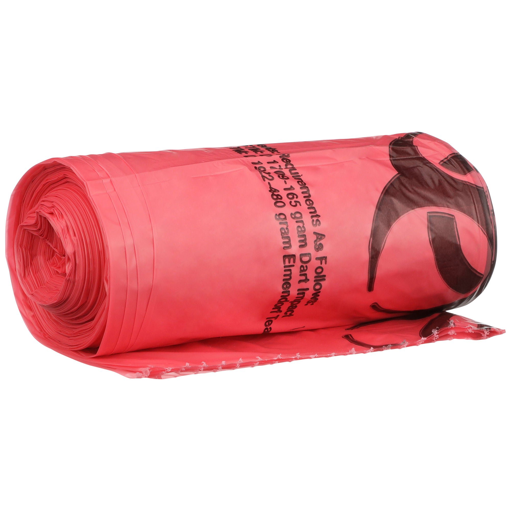 McKesson Biohazard Waste Bag, 30 – 33 gallon Capacity, 31 x 41 Inch