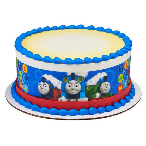 Thomas & Friends™ All Aboard | PhotoCake® Edible Image® Strips | DecoPac