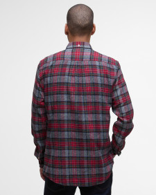 Ashroad Tailored Long-Sleeved Shirt Red