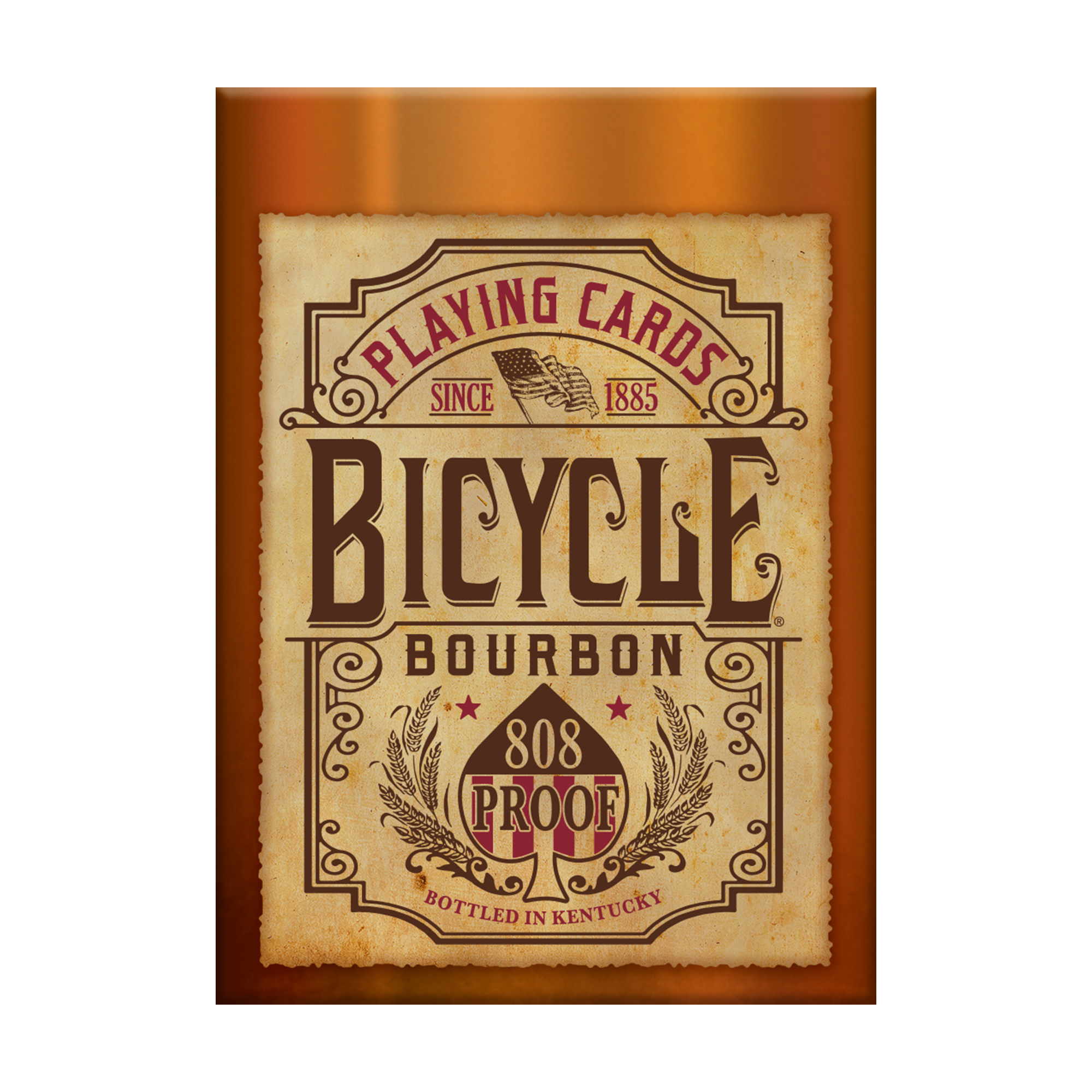 Bicycle® Bourbon Connoisseur Playing Cards Gift Set-Gemline